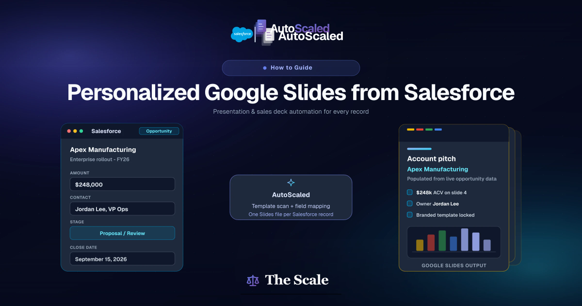 How to Generate Personalized Google Slides From Salesforce Data Automatically